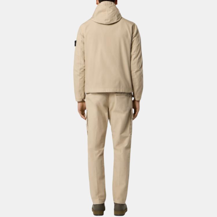 STONE ISLAND Logo Patch Hooded Jacket K2S15Q100012S0240-V009A