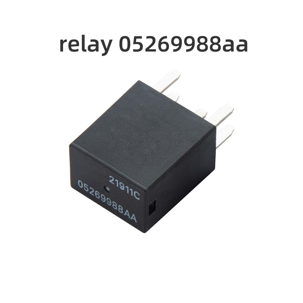 05269988AA Relay 05269988AA 21911C Multipurpose Car Relay Accessory Power Supply 12VDC 10A Relay 5 Cores (4pcs)