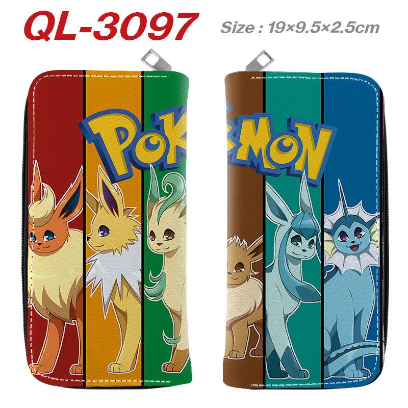 Cute Elf Full-Color Zip Long Wallet Anime Clutch Multifunctional Coin Purse Card Holder 1pcs