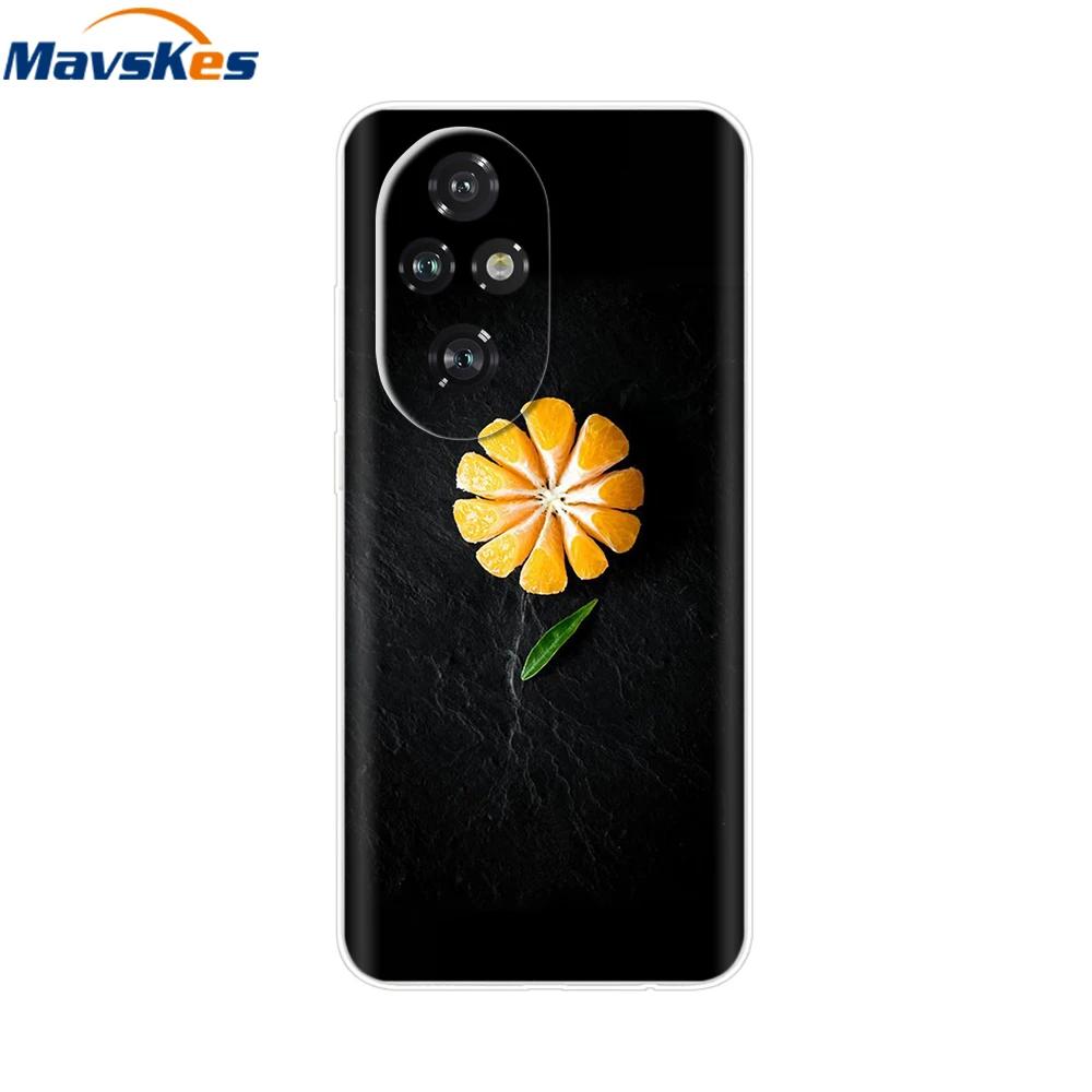 Für Honor 200 Hülle Niedliche Cartoon Silikon TPU Weiche Handyhüllen für Für Honor 200 Pro Honor200 Lite Transparente Capas Honor200