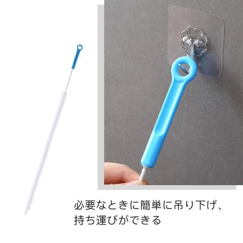 Flexible Pipe Cleaning Brush, Bendable, Long, Thin Brush, Pipe Cleaner Brush, Hair Clog Removal Tool, Suitable for Kitchen, Bathroom, and Floor Drains