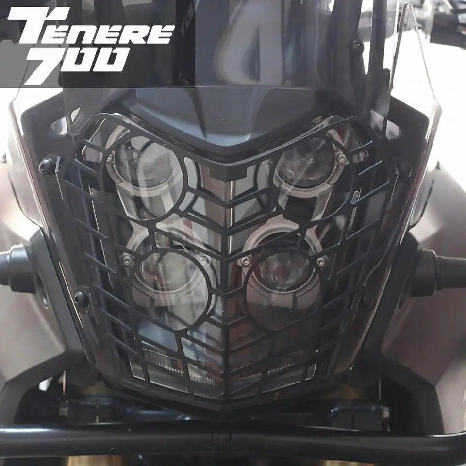 Headlight Guard 2023 2022 XT700Z Tenere 700 Rally For Yamaha Tenere 700    Head Light Lamp Grille Cover