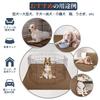 Washable Pet Pads for Dogs and Cats - Pee Pads, Pet Mats, Quick-Drying, Non-Slip, Reusable, Machine Washable (Brown, 165x122cm, Set of 2)