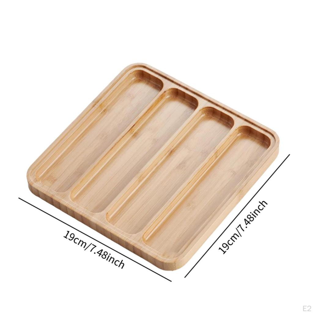 Wood Watch Band Organizer Display Tray DIY Crafting Versatile Handcraft Watchband Storage Case