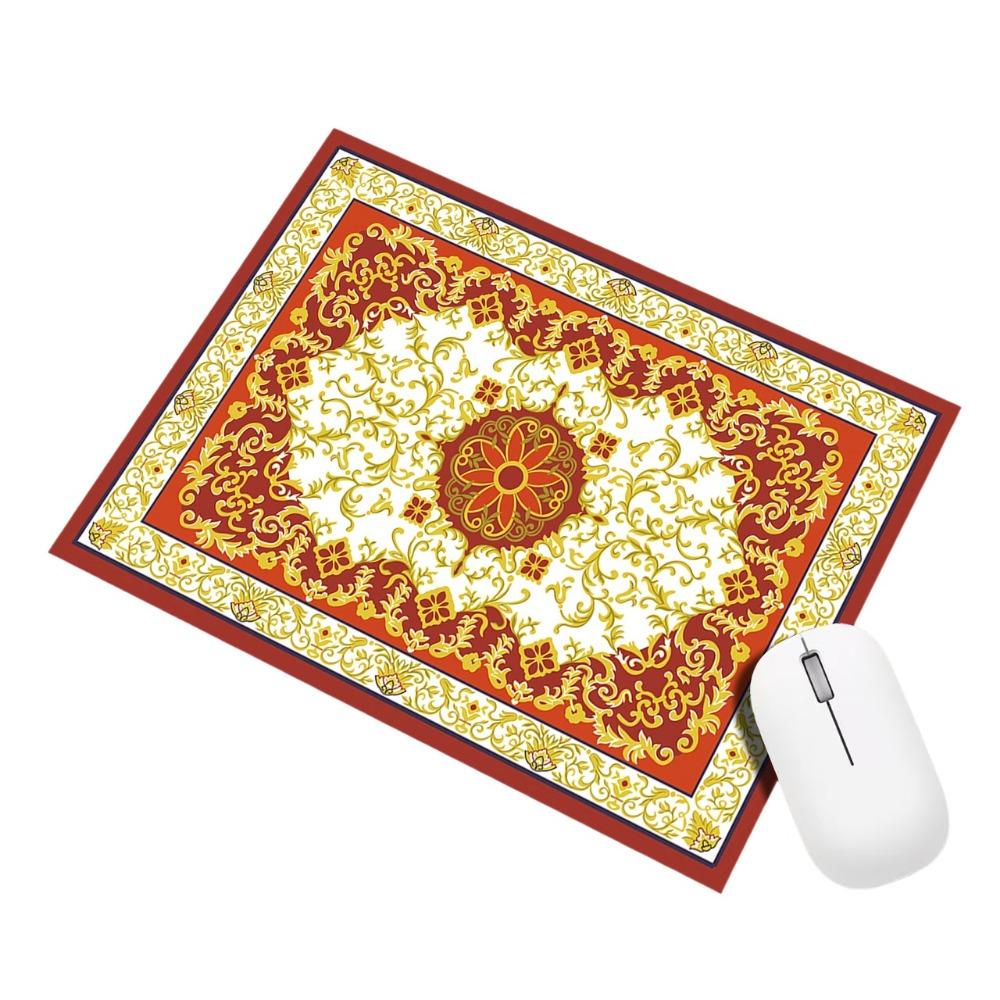 with Tassel Desk Mat Bohemia Computer Table Mat Multifunctional Carpet Mouse Pad  Gaming Setup
