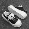 Big head niche bread shoes American thick sole heightening casual trendy shoes black design board shoes U