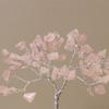 Rose Quartz Crystal Tree Orgonite Base 80 Gemstones