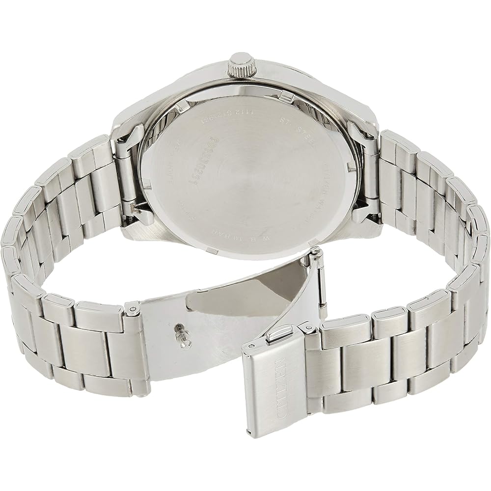 Citizen All Silver BI1030-53A Men's Watch Stainless Steel Analog Timepiece