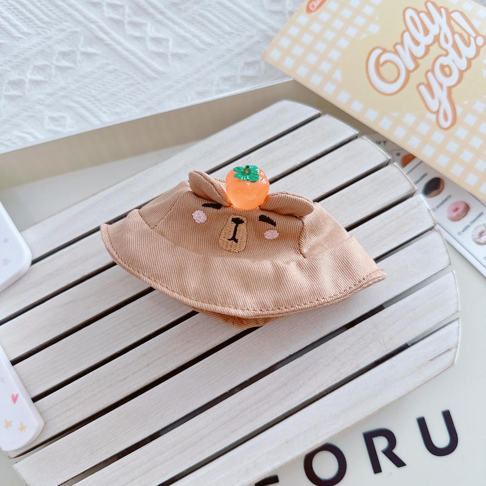 Pălărie pentru casă de păpuși miniatură 17cm Labubu culoare potrivire pălărie Kawaii drăguț păpușă accesorii copii fete jucării