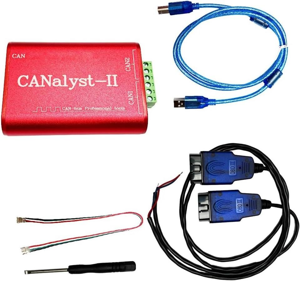 CANalyst-II USB to CAN Analyzer CAN-BUS Converter Adapter Support ZLGCANpro