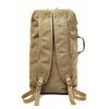 Large Capacity Khaki Canvas Backpack Men's Adjustable Travel Mountaineering Backpack Men's Backpack