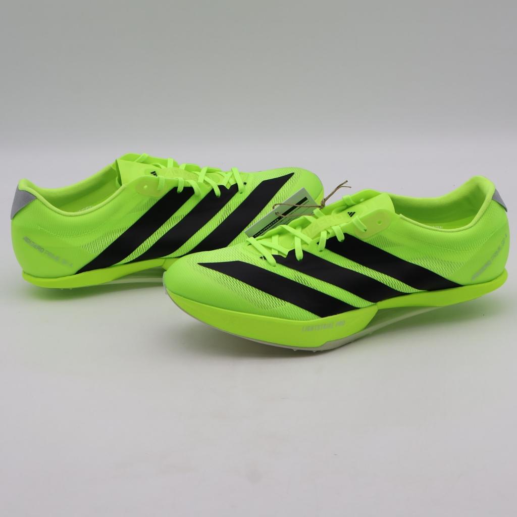 JI1212 Adidas Adizero Prime SP 4 Lucid Lemon Core Black Silver Metallic (Men's)