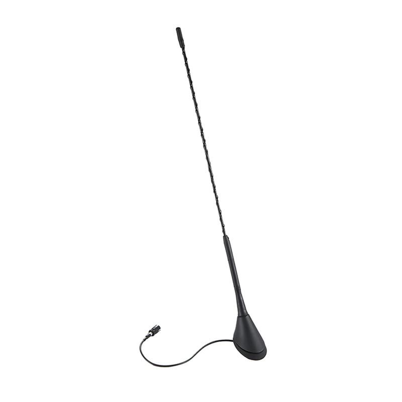 Universal 16 tommers bil mot støy pisk takmast AM/FM antenne antenne base bil antenner