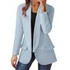 Women's  Fashion  Long Sleeve Open Front  Business Casual Cardigan, Fashion Jacket,