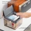 2024 New Desktop Smart Sensing Storage Box Automatically Open Transparent Appearance Suitable for Bedroom, Kitchen and Office