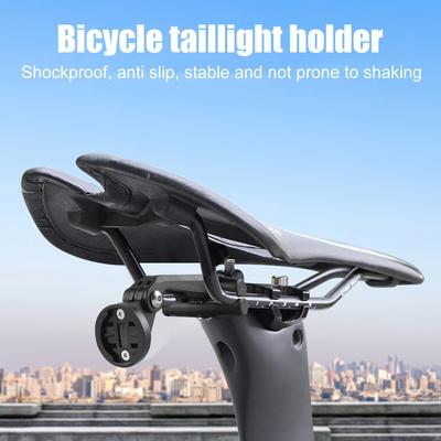 1-5PCS Bike Rear Lights Stand Seat-post Mount Code Table Frame Light Stand Shockproof Bicycle Accessories for Garmin Varia Radar