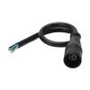 Electric Bike Motor Convert Extension Cable 9 Pin 31cm Conversion Line with Waterproof Female Connector Electric