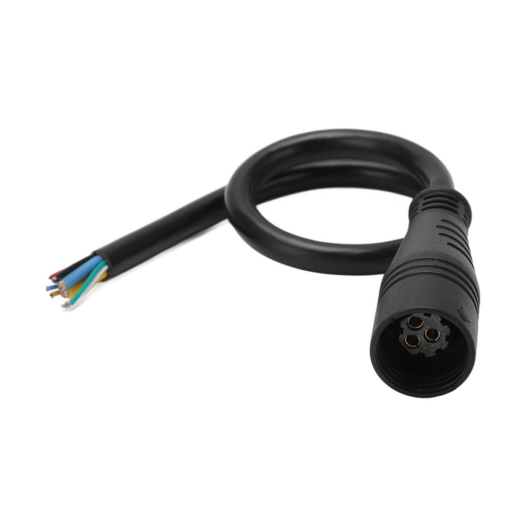 Electric Bike Motor Convert Extension Cable 9 Pin 31cm Conversion Line with Waterproof Female Connector Electric