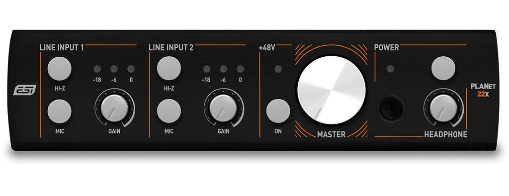 ESI planet 22x IN 2 OUT Professional Dante Audio [2 / Interface]