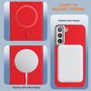 For Samsung Galaxy S23 Case BINFEN COLOR BF40 Compatible with MagSafe Electroplated PU+TPU Phone Back Cover