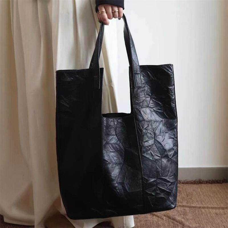 Women's Winter Tote Bag Vintage Fashion Large Capacity Premium Underarm Bag Niche Design Bucket Handbags CLE