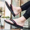 Summer flip-flops size 40-45 cool slippers men's feet beach soft bottom trend casual