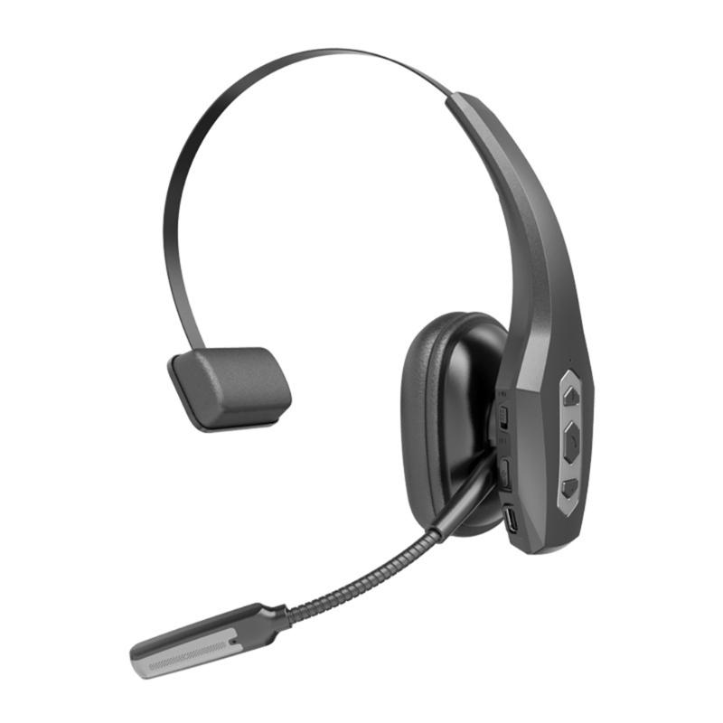 Wireless Noise Cancelling Headset Featuring Charging Base and Extended Battery Life for Clear Communication