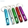 Aluminum Alloy Survival Whistle, Training Whistle Emergency Tool For Hiking/Camping/Mountaineering