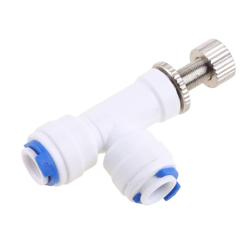Reverse Osmosis RO Water Flow-Adjust Regulator Waterflow Control Valve Connector