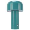 USB Mushroom Light Modern Simple Blue Mushroom USB Rechargeable Desk Lamp Small Night Light for Bar