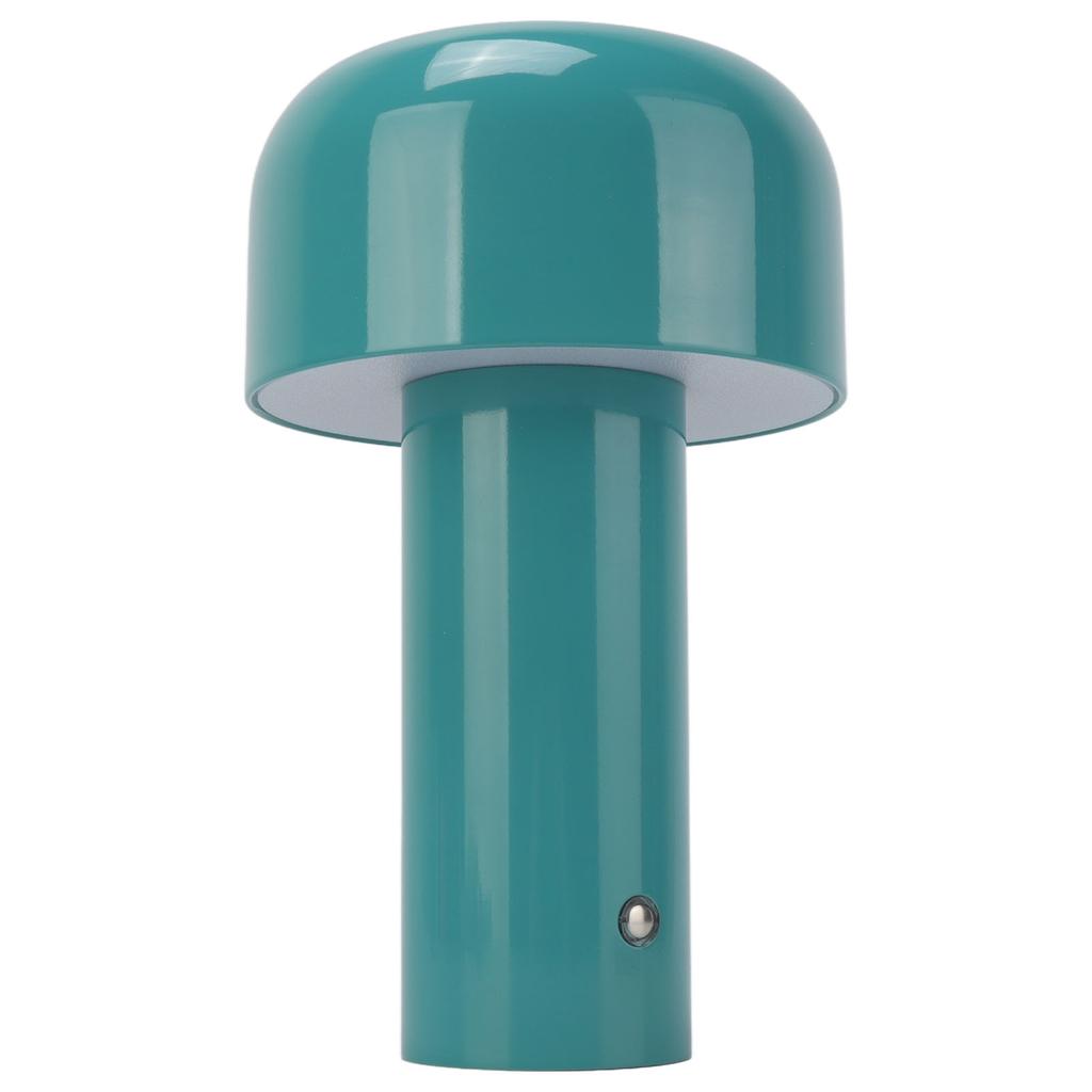 USB Mushroom Light Modern Simple Blue Mushroom USB Rechargeable Desk Lamp Small Night Light for Bar