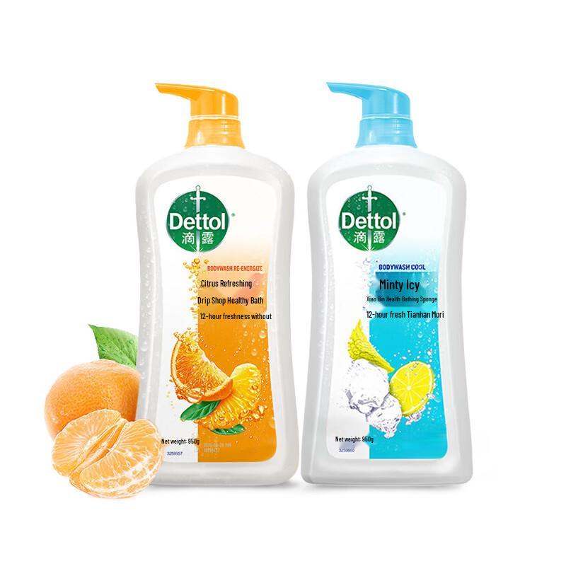Dettol Гель для душа Здоровый Душ Двойная упаковка