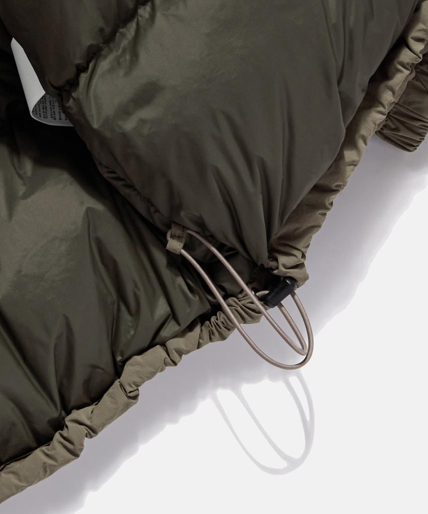 Espionage Dyer Hooded Down Parka Taupe