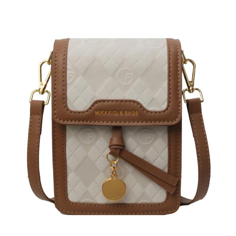 Bag Women's Mobile Phone Bag New Women's Bag Printed Messenger Bag Shoulder Bag Mini Bag