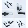 1/2/4/6/8/10/12/14/16pcs Hanger Pulley Ratchets Kayak Rope 1/8 Lift Pulley Rope Pulley 1.6M Lock Tie Down Strap Sky Curtain Tent