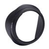 Black Camera Lens Hood Shade Plastic Bayonet Mount Lens Hood Durable Plastic Lens Hood  Photography