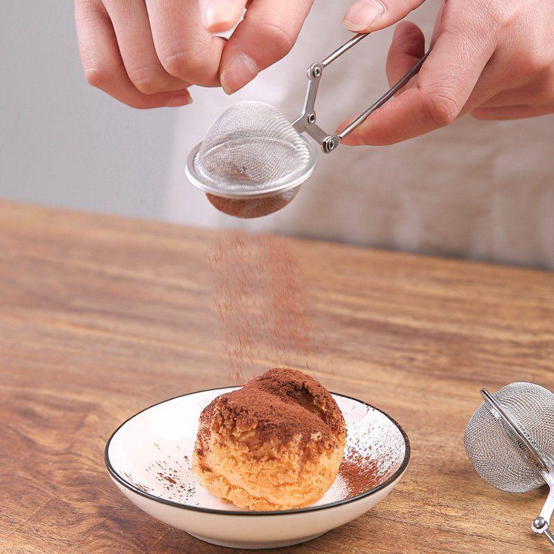1pc Upgrade Your Baking Supplies With This Powdered Sugar Shaker & Flour Sieve!