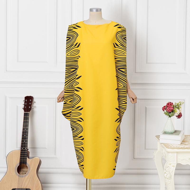 Plus Size Women Oversized Round Neck Sleeveless Print Casual Baggy Maxi Dresses