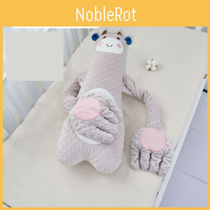 Cartoon Tier Kind Plüschkissen Mit Klopf- Und Musikfunktionen Für Kleinkindschlaf