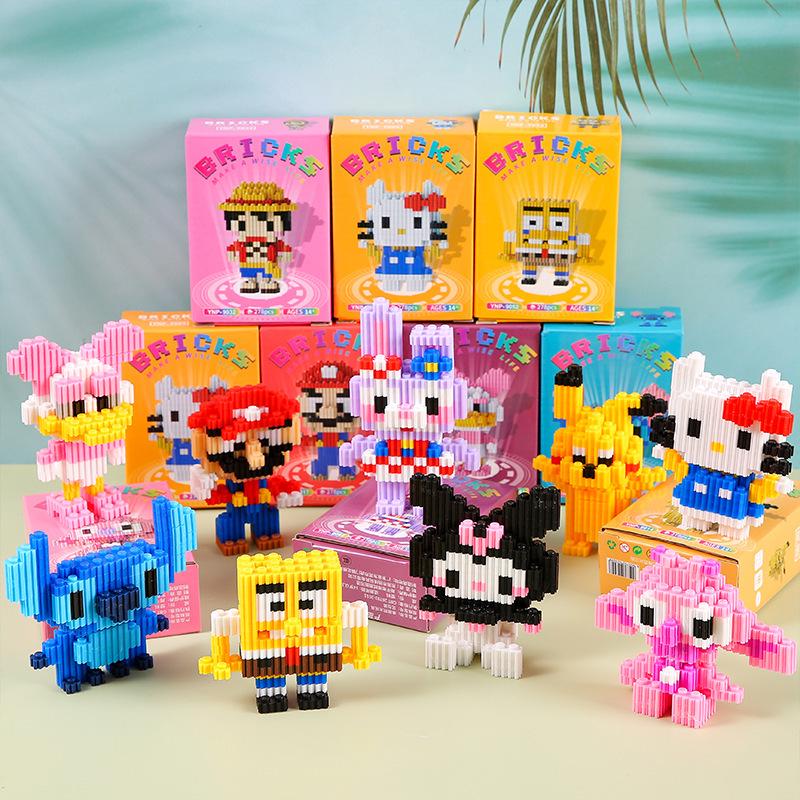 Children s Educational Micro Particle Building Blocks – Gift for Boys and Girls