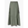 Vov Cargo Flare Shirring Skirt 7125335501