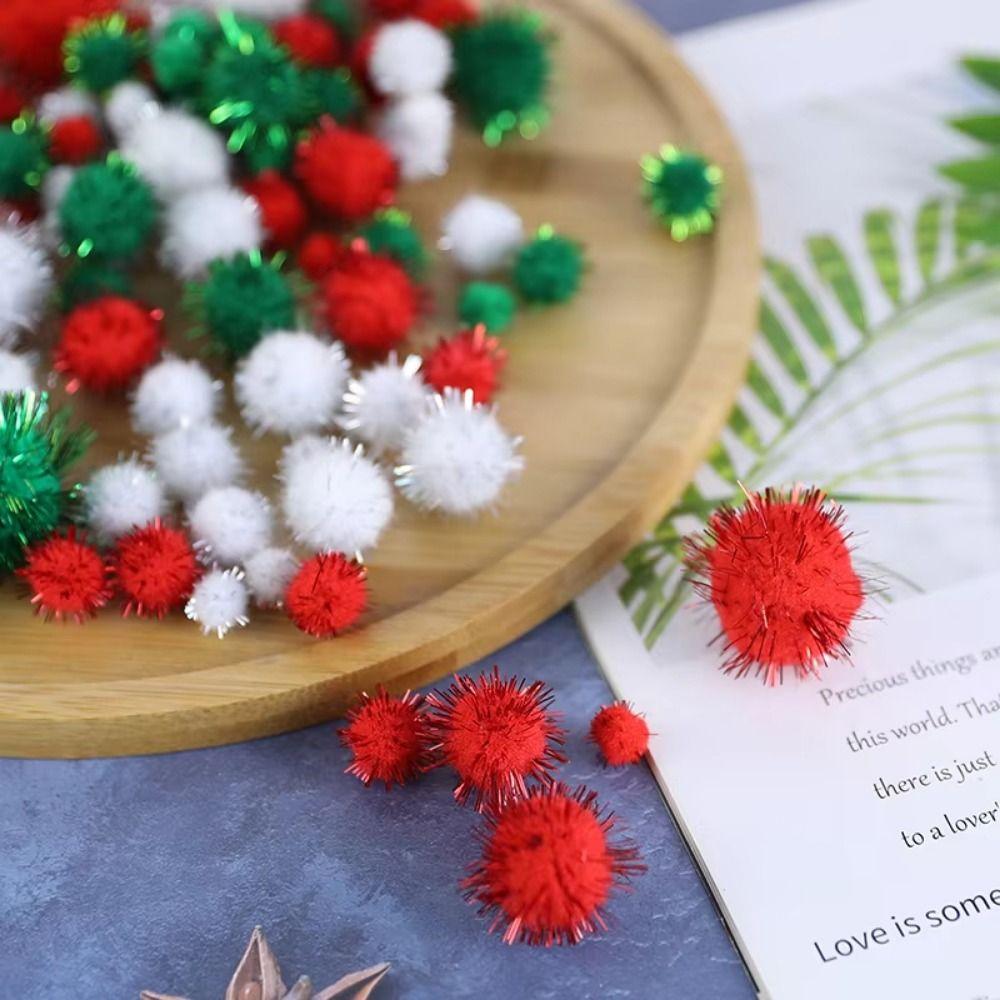 10-30mm Xmas Tree Decorative Ball Brightly Colored Christmas Craft Supplies  Christmas