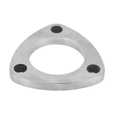 2in 3 Bolt Turbocharger Pipe Adapter Flange Strong Sealing Low Noise High Temperature Resistant Universal for Car