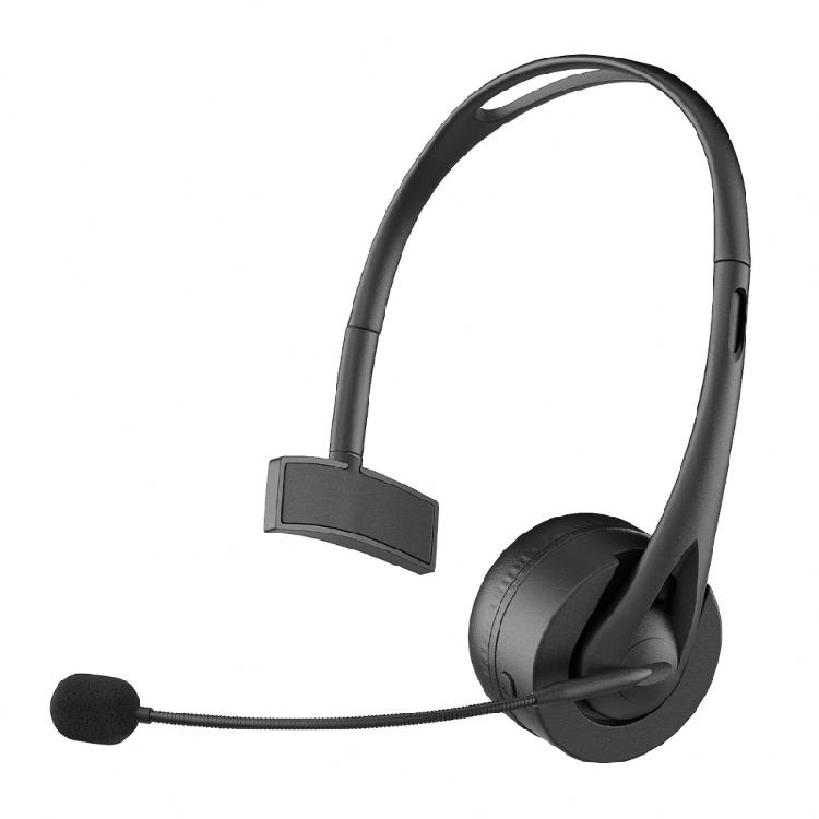 

Bluetooth-compatible Headset with Microphone Wireless Cellphone Headset with Noise Canceling for Home Office Call Center