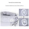 Hezheng Upgraded U-shaped Memory Foam Neck Massager Pillow
