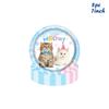 8Guests Cat Theme Birthday Disposable Tableware Cat Plates Cups Napkins Girls Happy Kitty Theme One 1st Birthday Party Decor