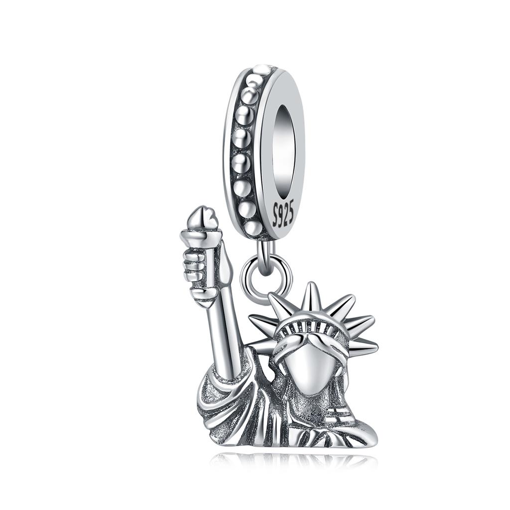 S925 Silver Astronaut Bead Bracelet Charms For Women Birthday Party Gifts Fine Jewelry DIY Accessories