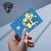 100% New Arrival Conch Money Bow Anime Speend or Save Meme Credit Card Film Debit Card Sticker Skin