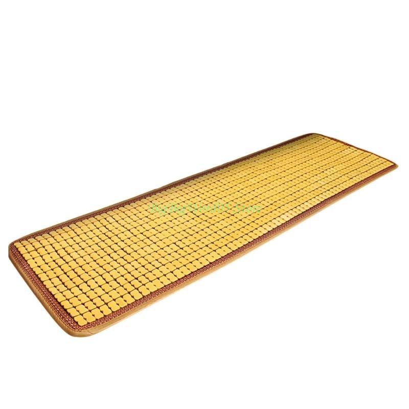 24TE Bamboos Seats Cover Bamboos Seats Mats for Breathable Comfortable in Offices Car