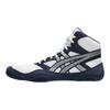 Asics Snapdown 4 Zapatillas de Entrenamiento Cómodas de Moda Trendy Minimalistas con Soporte de Caña Media para Hombre Zapatillas de Entrenamiento Azul Blanco 1081A058-401